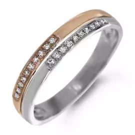 Золотое кольцо c бриллиантами