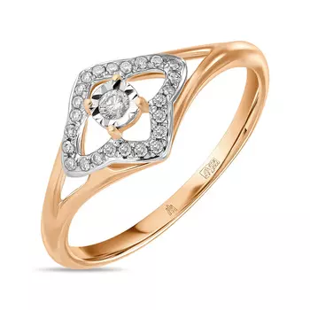 Золотое Кольцо c бриллиантами