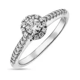 Золотое кольцо c бриллиантами