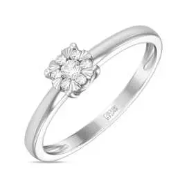 Золотое кольцо c бриллиантами