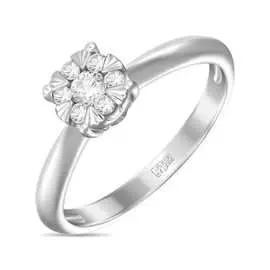 Золотое кольцо c бриллиантами