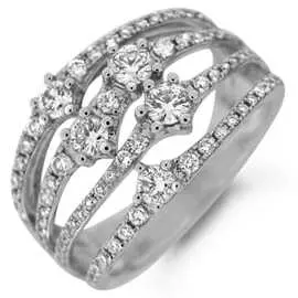 Золотое кольцо c бриллиантами