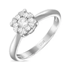 Золотое кольцо c бриллиантами