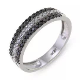 Золотое кольцо c бриллиантами