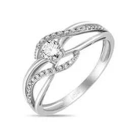 Золотое кольцо c бриллиантами