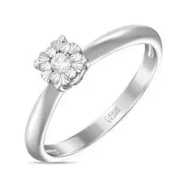 Золотое кольцо c бриллиантами