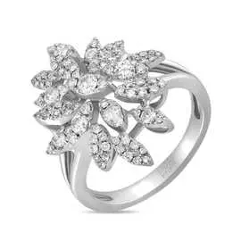 Золотое кольцо c бриллиантами