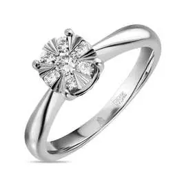 Золотое кольцо c бриллиантами