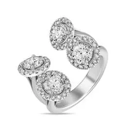 Золотое кольцо c бриллиантами