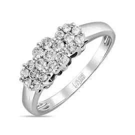 Золотое кольцо c бриллиантами