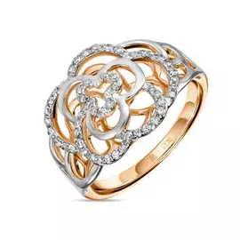 Золотое Кольцо c бриллиантами