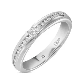 Золотое кольцо c бриллиантами