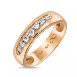 Золотое кольцо c бриллиантами