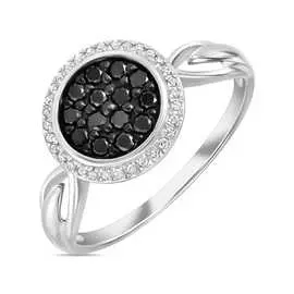 Золотое кольцо c бриллиантами