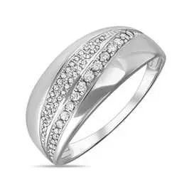 Золотое кольцо c бриллиантами