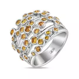 Золотое кольцо c бриллиантами