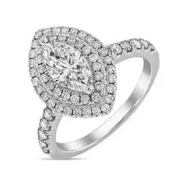 Золотое кольцо c бриллиантами