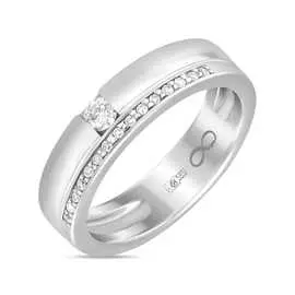 Золотое кольцо c бриллиантами