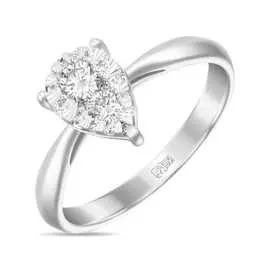 Золотое кольцо c бриллиантами