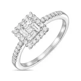 Золотое кольцо c бриллиантами