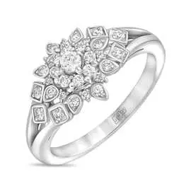 Золотое кольцо c бриллиантами