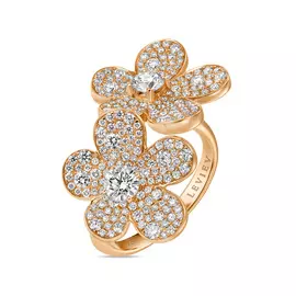 Золотое кольцо c бриллиантами