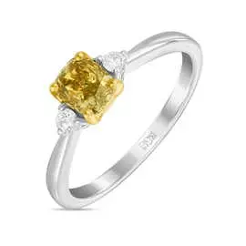 Золотое кольцо c бриллиантами