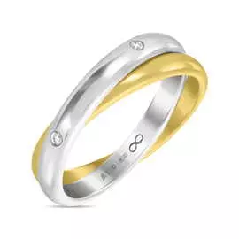 Золотое кольцо c бриллиантами