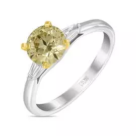 Золотое кольцо c бриллиантами