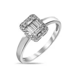 Золотое кольцо c бриллиантами