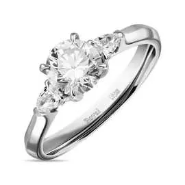 Золотое кольцо c бриллиантами