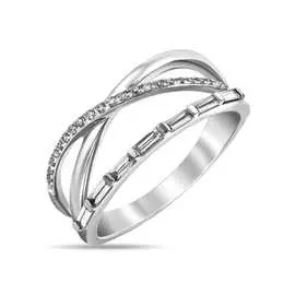 Золотое кольцо c бриллиантами