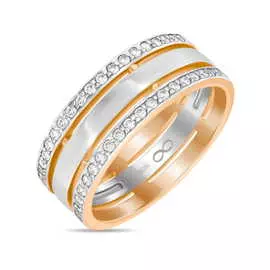 Золотое кольцо c бриллиантами