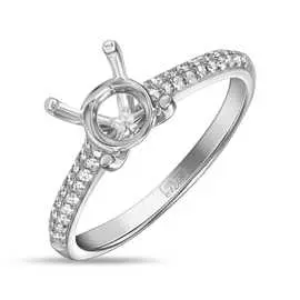 Золотое кольцо c бриллиантами