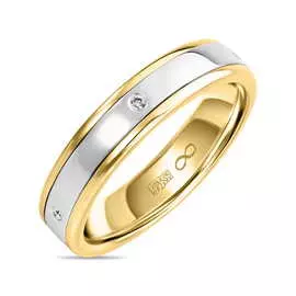 Золотое кольцо c бриллиантами