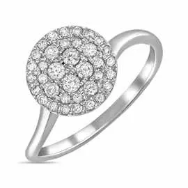 Золотое кольцо c бриллиантами