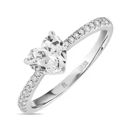 Золотое кольцо c бриллиантами