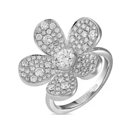 Золотое кольцо c бриллиантами