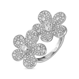 Золотое кольцо c бриллиантами