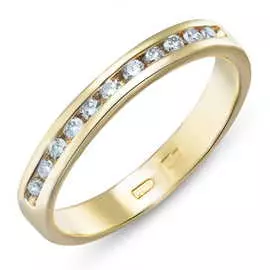 Золотое кольцо c бриллиантами