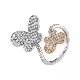 Золотое кольцо c бриллиантами