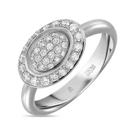 Золотое кольцо c бриллиантами