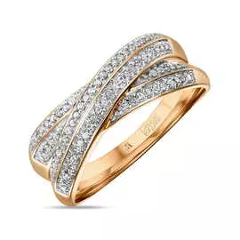 Золотое Кольцо c бриллиантами