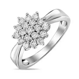 Золотое кольцо c бриллиантами