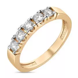 Золотое кольцо c бриллиантами