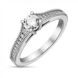 Золотое кольцо c бриллиантами