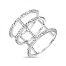 Золотое кольцо c бриллиантами