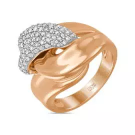 Золотое кольцо c бриллиантами