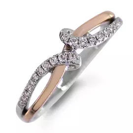 Золотое кольцо c бриллиантами