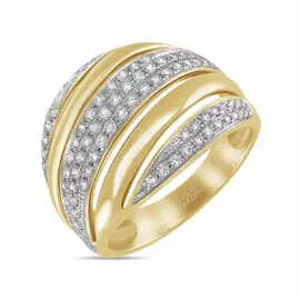 Золотое Кольцо c бриллиантами